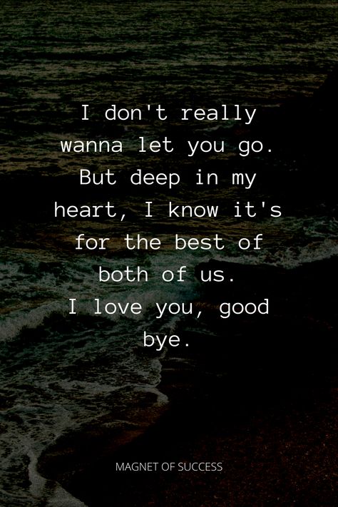 When you love someone, let them go When Someone Lets You Go, If Someone Truly Loves You Quotes, I Love You And I Let You Go, Good Bye Love Quotes Letting Go, Letting Go Love Quotes, Quotes To Leave Someone, I Love You Good Bye Quotes, If You Love Her Let Her Go Quotes, Someone Leaves You Quotes