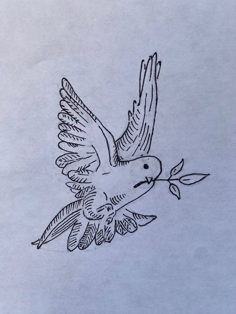 dove drawing how to draw dove ink pen Turtle Dove Tattoo, Morning Dove Tattoo, Peace Dove Tattoos, Dove Sketches, Dove Drawing, Bible Tattoos, Scar Cover Up, Dove Tattoos, Turtle Doves