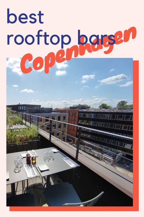 Planning to visit Copenhagen, Denmark? You will regret missing places on this list of the best rooftop bars and patios in Copenhagen. We’re always on the hunt for the best and most popular foods, attractions, restaurants, and places to eat anytime we travel. Follow us and don't miss out on them for your next trip. Visit Copenhagen, Best Rooftop Bars, Rooftop Bars, Brew Pub, Charming Garden, Hotel Guest, Top Restaurants, Garden Bar, Copenhagen Denmark