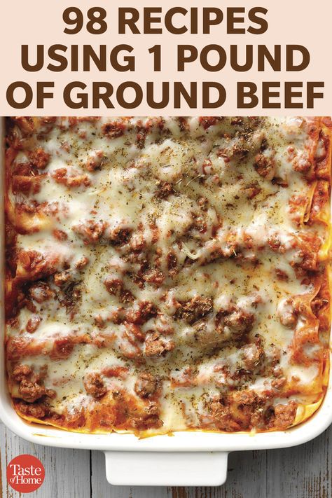 Ground Beef Casserole Recipes, Healthy Beef Recipes, Ground Beef Recipes Healthy, Healthy Beef, Ground Beef Dishes, Ground Meat Recipes, Beef Casserole Recipes, Meat Dinners, Dinner With Ground Beef