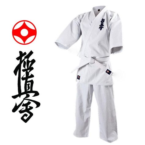 Good quality karate uniform , made of 100% cotton canvas , thicker fabric 12 ounces , better choice for karate fighter. Kyokushinkai Karate, Martial Arts Uniform, Taekwondo Uniform, Martial Art Uniform, Kyokushin Karate, Karate Uniform, Male Kimono, Kids Uniforms, White Belt