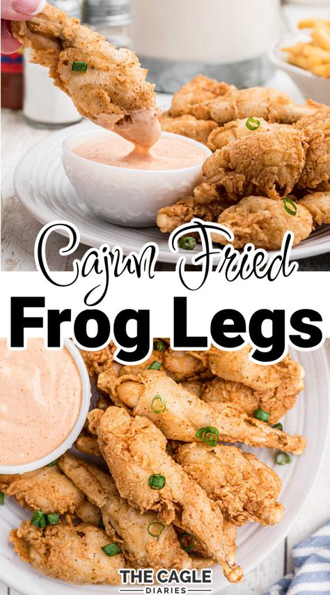 Frog Legs Recipe Easy, Cooking Frog Legs Recipe, Frog Leg Recipes, Deep Fried Frog Legs Recipe, Frog Legs Recipe Air Fryer, Louisiana Cooking Recipes, Fried Frog Legs Recipe, Frog Recipes, Frog Legs Recipe