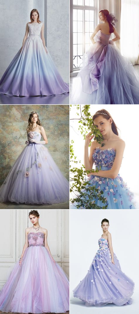 30 Beautiful Purple Wedding Gowns For Modern Romantic Brides - Praise Wedding Lavender And Blue Wedding Dress, Orchid Wedding Dress, Purple Wedding Dress The Bride Lavender, Lavender Wedding Gown, Lavender Bridal Dress, Lavender Wedding Dress The Bride, Purple Wedding Gowns, Purple Wedding Dress The Bride, Lavender Wedding Dresses