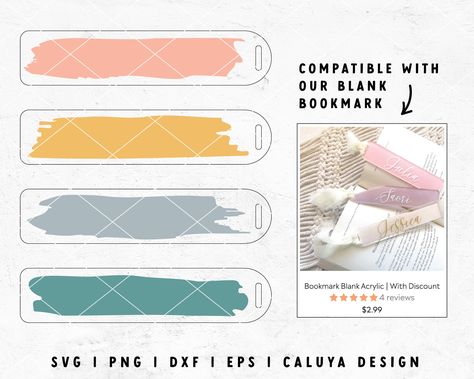 Caluya Design Paint Brush Strokes Svg, Bookmark Svg, Caluya Design, Paint Brush Strokes, Brush Background, Family Monogram, Bookmark Template, Butterflies Svg, Monogram Wreath