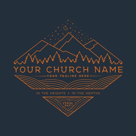 You Are There Christian Camp Tshirts, Youth Camp Tshirt Designs, Church Camp Tshirts Designs, Bbc Shirt, Camp Tshirt Designs, Church Signage, Church Logo Design, Mountain Ocean, Church Retreat