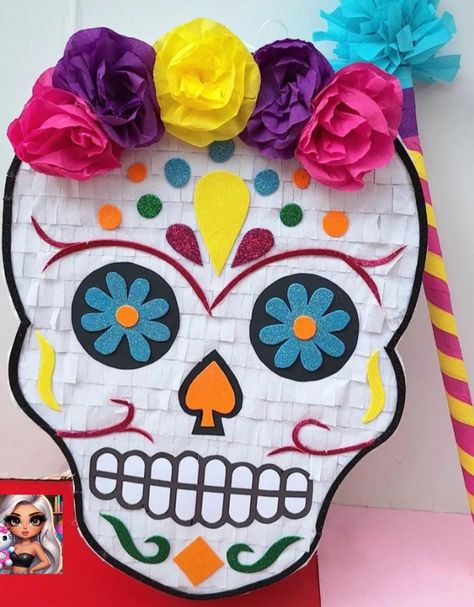 Birthday piñatas Pinata Halloween, Piñata Halloween, Mexican Piñatas, Halloween Piñatas, Mexican Pinata, Halloween Pinata, Blue Jean Purses, Birthday Pinata, Piñata Ideas