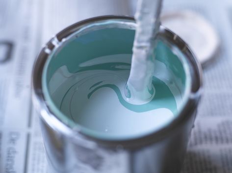 DIY: Reflective Paint | Hunker Whitewash Paint, Best Chalk Paint, Bright Paint Colors, Make A Chalkboard, Make Chalk Paint, Chalky Finish Paint, Reflection Painting, Using Chalk Paint, Diy Chalk Paint