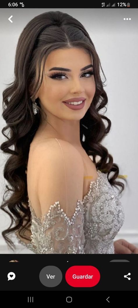 Hairstyle For Evening Gown, Evening Gown Hairstyles, Gown Hairstyles, Pageant Evening Gowns, Hairstyles For Gowns, Formal Hairstyles For Long Hair, Pageant Gown, Pageant Gowns, Formal Hairstyles