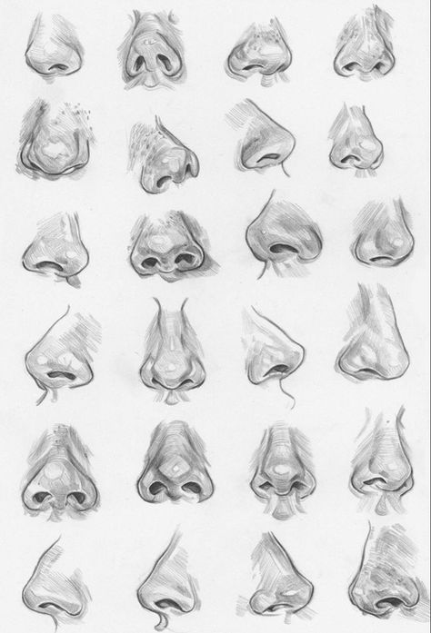 Face Art Drawing, Personaje Fantasy, Nose Drawing, Human Anatomy Art, Portraiture Drawing, Desen Anime, Art Tools Drawing, Seni Cat Air, 인물 드로잉