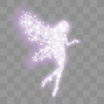 Fairy Transparent Background, Fairy Png Aesthetic, Fairy Overlay, Fairy Elements, Glowing Fairy, Fairy Png, Fairy Background, Drawn Stars, Happy Christmas Greetings