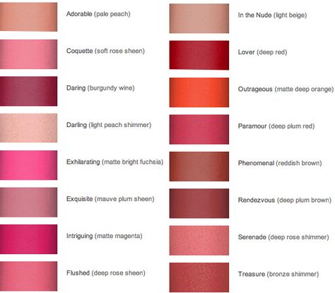 Pink Color Names | ve tried three of the shades so far — Outrageous (a matte Mad ... Lipstick Shades Name Ideas, Lipstick Shades Name, Lipstick Color Names, Iridescent Summer, Pantone Color Chart, Water Wallpaper, Lip Gloss Shades, Lip Color Lipstick, Makeup Order