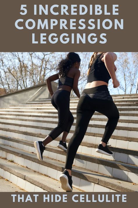 Compression leggings can be great for cellulite if you are looking for tighter fit leggings that feel great and contour to your curves #weightloss #loseweight #cellulite #celluliteleggings #anticelluliteleggings #leggings #compressionleggings Compression Leggings Outfit, Yoga Leggins, Boost Circulation, Popular Leggings, Best Leggings For Women, Firmer Skin, How To Wear Leggings, Yoga Pants Girls, Textured Leggings