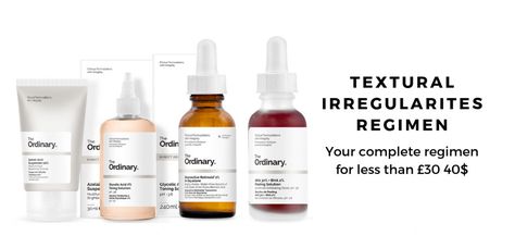 The Ordinary Textural Irregularities Regimen | An easy Guide The Ordinary Pigmentation, The Ordinary Guide, The Ordinary Regimen, Silicone Primer, The Ordinary Azelaic Acid, The Ordinary Glycolic Acid, The Ordinary Skincare Routine, Ordinary Skincare, Textured Skin