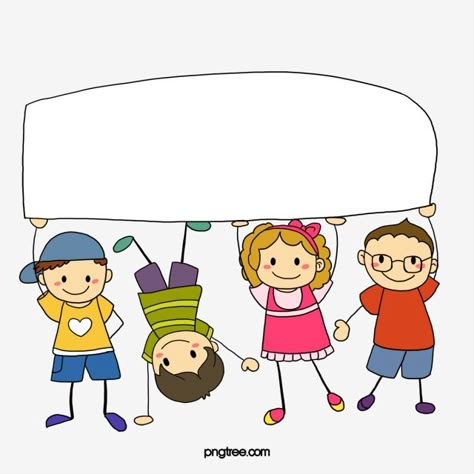 School Students Images, Textbox Png, School Kids Clipart, Students Clipart, Students Cartoon, Happy Back To School, Student Clipart, Kid Design, Foto Kids