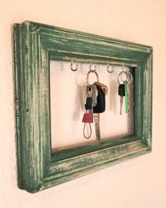 Garderobeløsning Gang, Key Holder Diy, Koti Diy, Hemma Diy, Creation Deco, Key Hanger, Home Diy On A Budget, Home Diy Projects, Diy Home Crafts