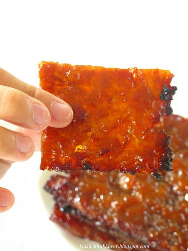 Homemade Chinese Pork Jery (Bak Kwa) 肉干 Pork Jerky, Jerky Recipe, Homemade Chinese, Chicken Spring Rolls, Chinese Pork, Chicken Jerky, Jerky Recipes, Mapo Tofu, Nasi Lemak