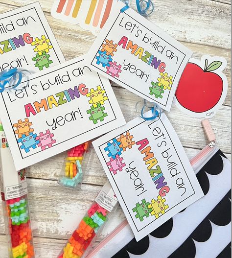 Student Gift Tags for Back to School Back To School Happies For Students, 3rd Grade Back To School Gift, Welcome Gift To Students, Welcome Back To School Gifts Students, Orientation Gifts For Students, Beginning Of School Year Student Gifts, Treats For Back To School Night, Back To School Gift For Kindergarteners, Back To School Tags Free Printable For Students