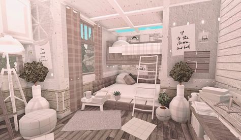 Bloxburg Dorm, Cute Cozy Bedroom, Bedroom Ideas Indie, House Decorating Ideas Apartments, Simple Bedroom Design, Tiny House Layout, Girls Dorm Room, Cute Bedroom Ideas, Unique House Design