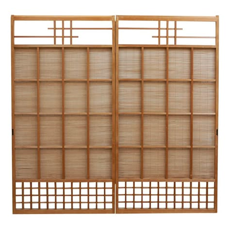 Japanese Shoji Screens Room Divider Screen Ideas, Divider Screen Ideas, Shoji Sliding Doors, Japanese Interior Design Modern, Shoji Doors, Shoji Screens, Furniture Overlays, Japanese Door, Japanese Bedroom