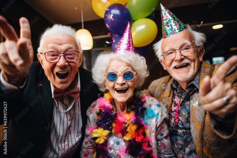 happy senior people smile together celebrating birthday in retirement. party for old people. retired old age Stock Photo Happy Old People, Celebrating Birthday, Retired People, People Smile, Retirement Party, Retirement Parties, Old Age, Old People, Chloe