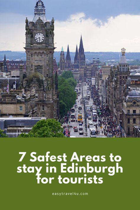 What are the safest areas to stay in Edinburgh? Are there areas to avoid in Edinburgh? In this post, I will help you to find the Safest areas to stay in Edinburgh for tourists and the best places to stay in Edinburgh for all budgets. Places To Stay In Edinburgh Scotland, Best Places To Stay In Edinburgh, Scottish Vacation, Old Town Edinburgh, Scotland Vacation, Scotland Trip, Visit Edinburgh, Uk Trip, England Trip