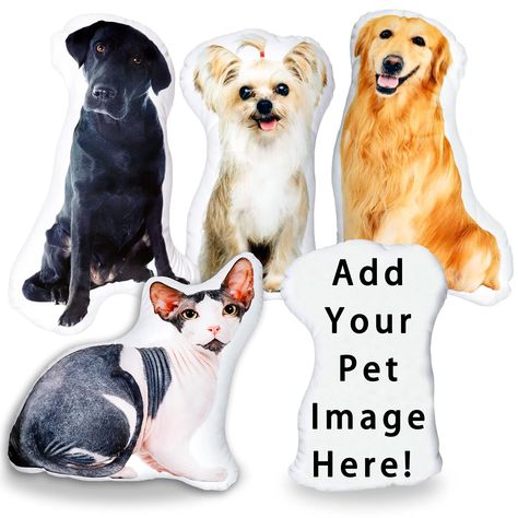 Dog Gifts For People, Custom Photo Pillow, Pet Picture, Custom Pet Pillow, Pet Pillow, Sofa Bed Decor, Shaped Pillow, Photo Pillows, Dog Pillow