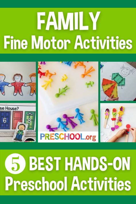 Community Helper Gross Motor Activities, Family Theme Preschool, Preschool Families Unit, Family Day Activities, Preschool Families Activities, Family Crafts Preschool, Preschool Community Helpers Theme, Preschool Family Theme, All About Me Preschool Theme