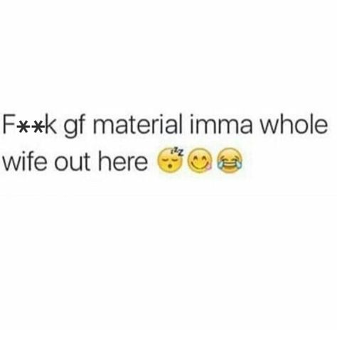 THIS!! You have to let guys know you’re wifey material and you‘ll find men who are up to those standards! Girlfriends nowadays are playing the roles of wives anyways, just without the wife benefits Material Quotes, Wifey Material, Bae Quotes, Talking Quotes, Sassy Quotes, Real Talk Quotes, Queen Quotes, Real Quotes, Fact Quotes