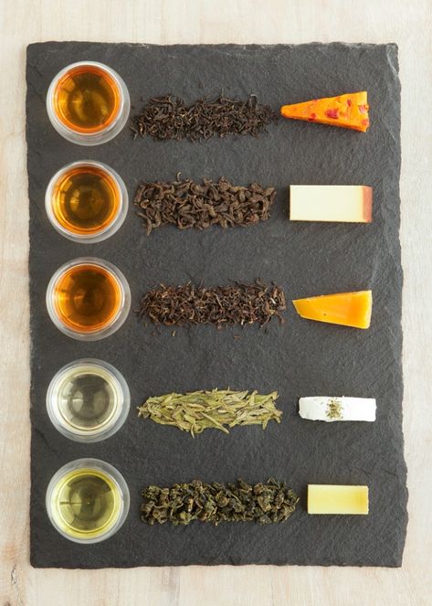 Tea Tasting Party, Types Of Teas, Witch Tea, Cheese Design, Cheese Pairings, Drink Tea, Tea Tasting, Fancy Food, Types Of Tea