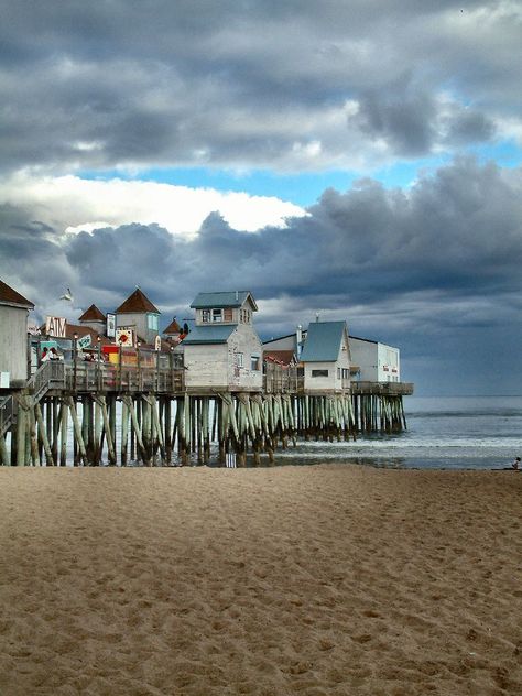 Old Orchard Beach, Maine | Old Orchard Beach is a town in Yo… | Flickr Old Orchard Beach Maine, Old Orchard Beach, Maine Vacation, Maine Travel, Old Orchard, To Infinity And Beyond, Belle Photo, Vacation Spots, Dream Vacations