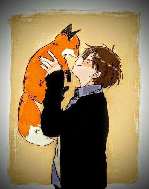 Fox Boy, Boy Anime, Soft Boy, Fox, Anime, Art