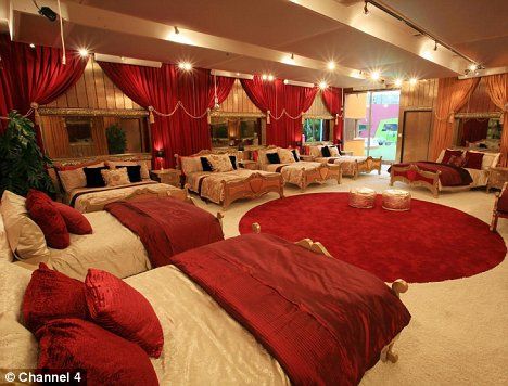 my future kids slumber party room all it needs is a huge flat screen and a popcorn machine and mini fridge then they can have movie nights with friends Sleepover Room, Party Room, Bunk Room, Slumber Party, House Room, Slumber Parties, Dream Rooms, Dream Room, Room Decor Bedroom