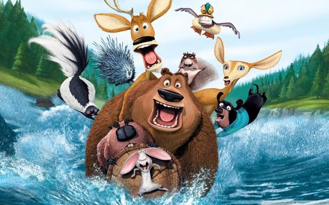 Res: 1920x1200, Open Season HD Wide Wallpaper for 4K UHD Widescreen desktop & smartphone Boog & Elliot, Open Season Movie, Movie Animation, Cartoons Hd, Hd Wallpapers For Pc, Open Season, Cartoon Wallpaper Hd, Stitch Cartoon, Pinturas Disney