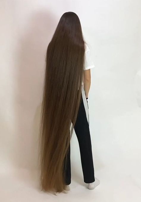 Definition Of Perfect, Extra Long Hair, Extremely Long Hair, Long Hair Play, Playing With Hair, Long Brown Hair, Super Long Hair, Modern Hairstyles, Long Straight Hair