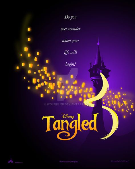 Tangled Movie Poster, Tangled Poster, Disney Thanksgiving, Tangled Movie, Tv Posters, Disney Movie Posters, Tangled Birthday, Poster Graphics, Book Cover Design Inspiration