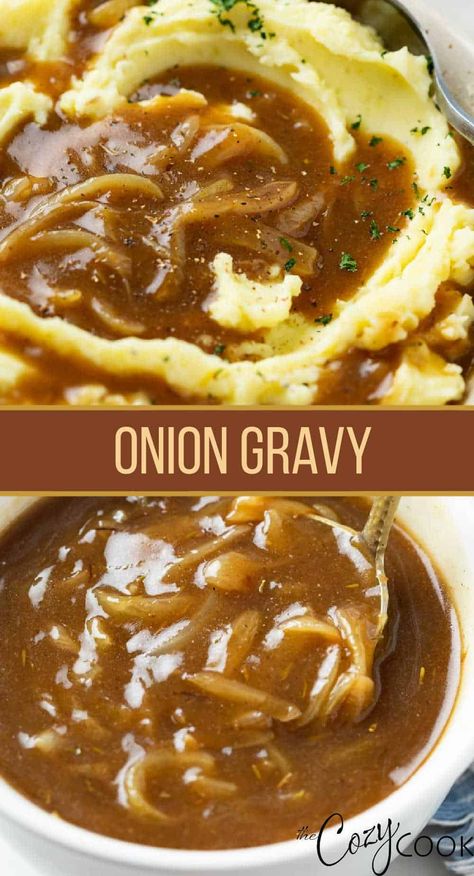 Bean Soup Recipes Healthy, Bean Soup With Sausage, Brown Onion Gravy, Brown Gravy Recipe Easy, Easy Homemade Gravy, Homemade Brown Gravy, Soup Recipes Healthy, Brown Gravy Recipe, Homemade Gravy Recipe