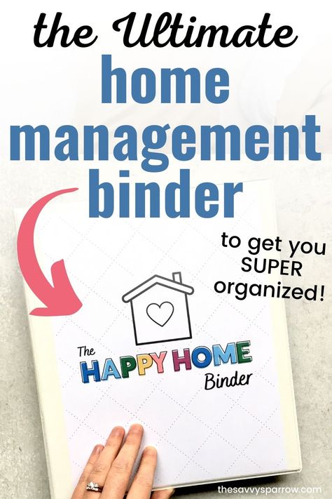 Want to know how to make a home management binder or planner? Read this for awesome home management binder categories and ideas, and find out how to get 216 home management planner printables to make your own life binder to get organized! Life Binder Categories, Life Binder Printables, Family Binder Printables, Household Management Binder, Life Management Binder, Homemaking Binder, Life Organization Binder, Family Budget Planner, Binder Printables Free