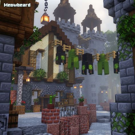 Minecraft Village Protection, Minecraft Village Houses Blueprints, Tall Minecraft Builds, Mountain Side Village Minecraft, Minecraft Villager Trading Hall Interior, Minecraft Mountain House Interior, Village Houses Minecraft, Minecraft House In Mountain, Minecraft Mountain Village