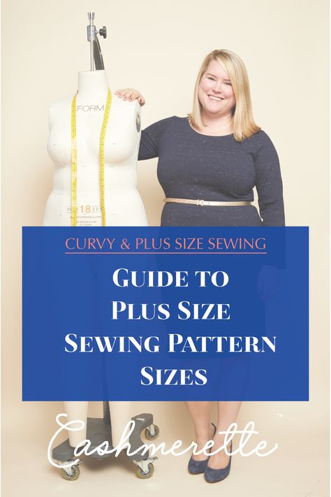 A comprehensive list of plus size sewing pattern sizes, so you can see at a glance which sewing patterns will fit you! Includes cup size. Plus Size Sewing Patterns, Plus Size Patterns, Plus Size Sewing, Beginner Sewing Projects Easy, Sew Ins, Leftover Fabric, Beginner Sewing, Clothes Sewing, Sewing Lessons