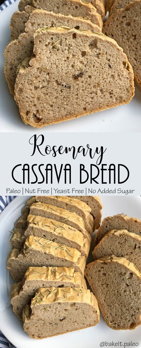 Cassava Flour Bread, Savory Toast, Cassava Bread, Cassava Flour Recipes, Making Sandwiches, Coconut Flour Bread, Grain Free Bread, Pan Sin Gluten, Paleo Bread