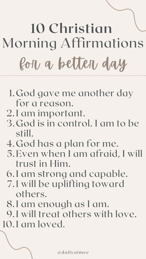 Emotionally Healthy, Christian Affirmations, Bible Journal Notes, Gratitude Affirmations, Affirmations For Women, Christian Bible Quotes, Daily Positive Affirmations, Morning Affirmations, Eyes Open