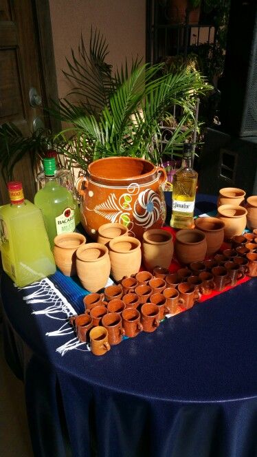 Mexican Cups For Drinks, Mexican Bar Party Ideas, Western 70th Birthday Party, Mexican Rodeo Theme Party, Cowboy Mexican Theme Party, Mexican Drink Station, Ranchera Theme Party, Men Mexican Theme Party, Mexican White Party