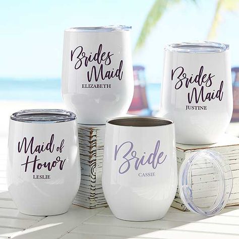 Sublimacion Ideas, Personalization Mall, Gifts For Wedding, Personalized Wine Glasses, Wedding Party Gifts, Wine Cup, Bridesmaids Personalized, Wine Cups, Personalized Wine