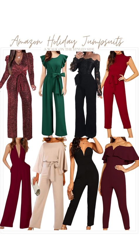 Amazon holiday party outfit Amazon holiday jumpsuits Amazon jumpsuits Amazon Christmas party outfit Amazon Christmas dress Amazon party outfit Amazon party jumpsuit Amazon holiday dresses Follow my shop @awalkonthestyledside on the @shop.LTK app to shop this post and get my exclusive app-only content! #liketkit #LTKHoliday #LTKSeasonal #LTKunder50 @shop.ltk https://liketk.it/3Uj8Z Christmas Party Jumpsuit Outfit, Christmas Jumpsuit Outfit, Christmas Romper Women, Holiday Jumpsuits For Women, Holiday Party Outfit Amazon, Amazon Holiday Outfit, Holiday Romper Outfit, Holiday Jumpsuit Outfit, Christmas Party Jumpsuit