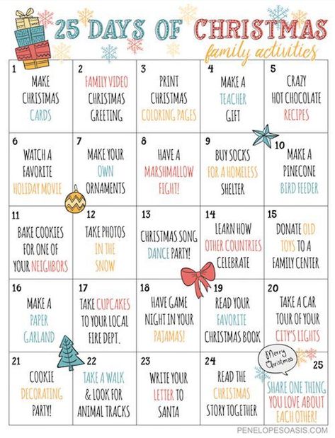 Making A Advent Calendar, Holiday Family Activities Things To Do, Christmas Games And Activities, Family Activity Advent Calendar, Advent Activity Ideas For Kids, Holiday Advent Calendar Ideas, New Year Advent Calendar, Christmas Event Ideas Activities, Fun Christmas Family Activities