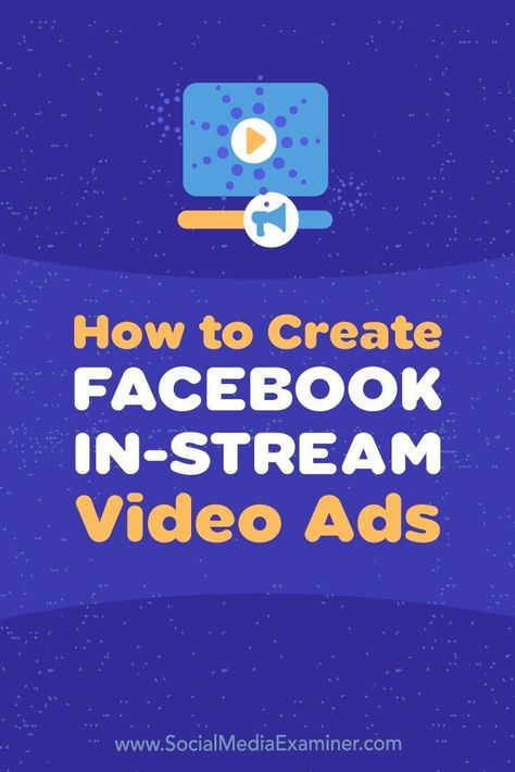 Wondering how to place ads in other people�s video content on Facebook? Have you heard about Facebook in-stream video ads?  In this article, you�ll learn how to create and serve Facebook in-stream video ads that show during another brand�s video content v Using Facebook For Business, Instagram Ad Campaigns, Facebook Algorithm, Facebook Strategy, Facebook Marketing Strategy, Facebook News, Ads Campaign, Instagram Advertising, Advertising Strategies