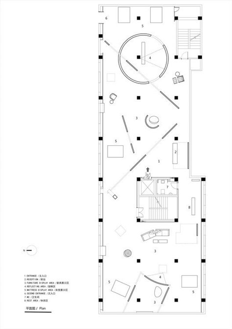 Gallery of Dreams-Chasing Life & Art Showroom / AD ARCHITECTURE - 2 Plan Concept Architecture, Art Showroom, Art Galleries Architecture, Exhibition Plan, Museum Plan, Museum Interior, Museum Exhibition Design, مركز ثقافي, Art Plan