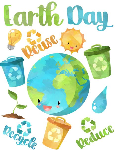 Earth Day the 3 Rs Preschool Worksheet Preschool Printable | Etsy Hungary Poster Making Topics, School Decorations Diy, Homeschool Toddler, Save Water Poster Drawing, Montessori Crafts, Earth Day Drawing, Earth Activities, Worksheet Preschool, Earth Day Posters