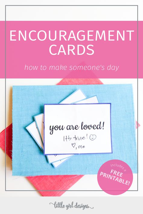 Encouragement Cards (Includes a Free Printable!) - a simple handmade gift for Valentine's or just because! I love tucking these into my husband's bag when he travels, and they also make great lunchbox notes. Travel Checklist For Women, Encouragement Printables, Women's Conference, Notes Printable, Trending Crafts, Lunchbox Notes, Travel Free, Cards To Make, Pen Pals