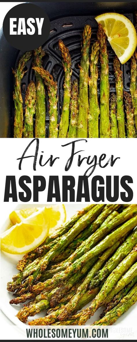 Air Fryer Asparagus, Cook Asparagus, Asparagus Recipes Baked, Asparagus Fries, Air Fried Food, Air Fryer Oven Recipes, Air Fry Recipes, How To Cook Asparagus, Best Air Fryers